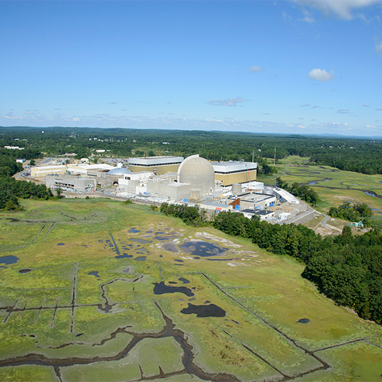 Aerial view of a Nuclear Energy Center Aerial view of a Nuclear Energy Center