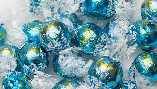 Lindt & Sprungli wrapped chocolates